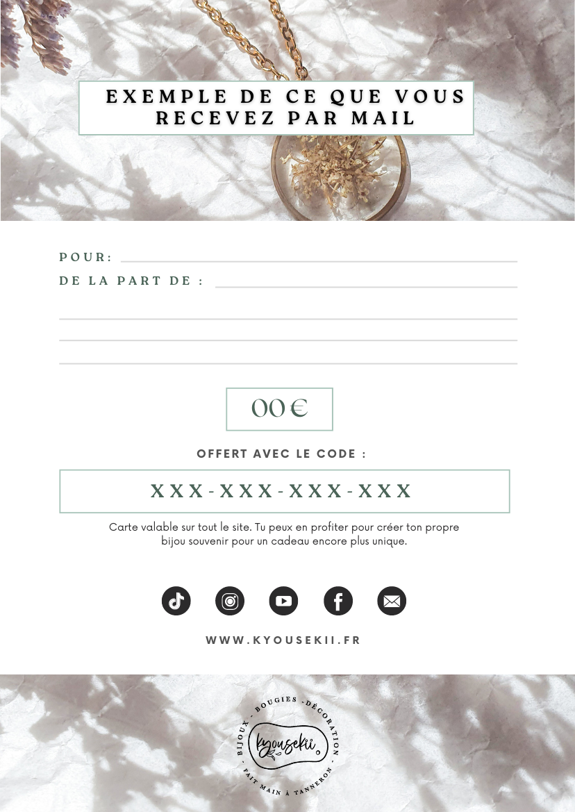 Carte Cadeau