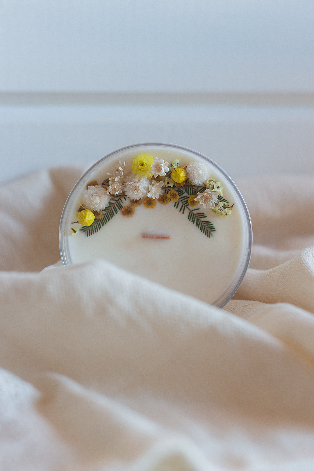 BOUGIE FLEURIE - Mimosa