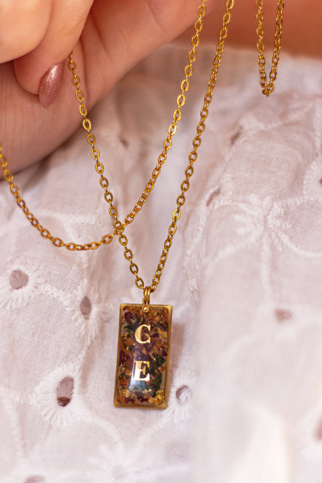 COLLIER SOUVENIRS - Mes fleurs de vie