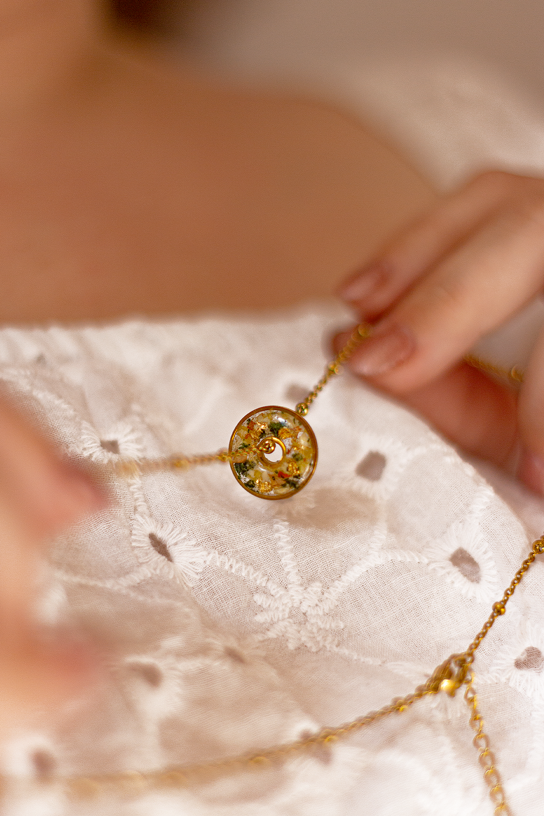 ANNEAU SOUVENIR sur Collier - Mes fleurs de vie