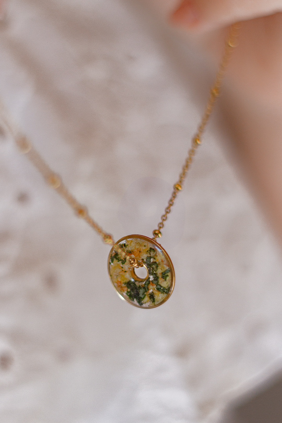 ANNEAU SOUVENIR sur Collier - Mes fleurs de vie