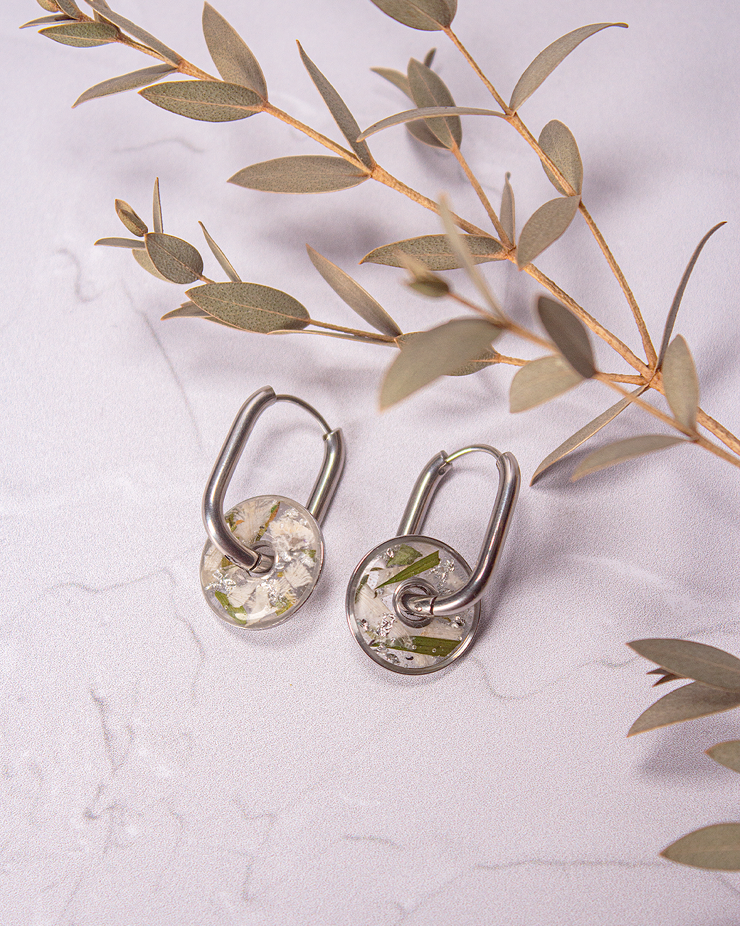 Agate - Anneau Fleuri