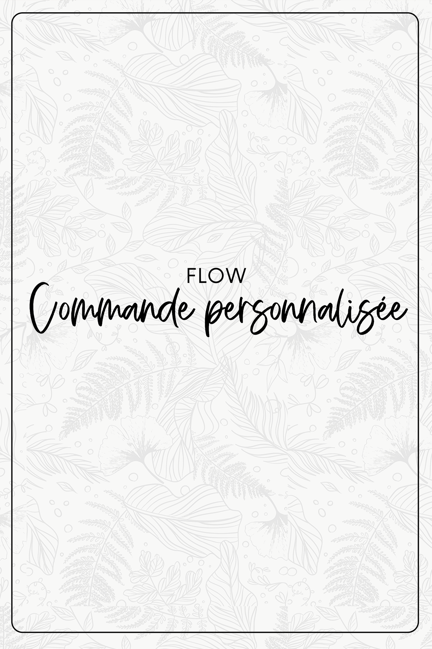Commande personnalisée @Flow